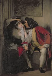 Onkel Toby und Witwe Wadman